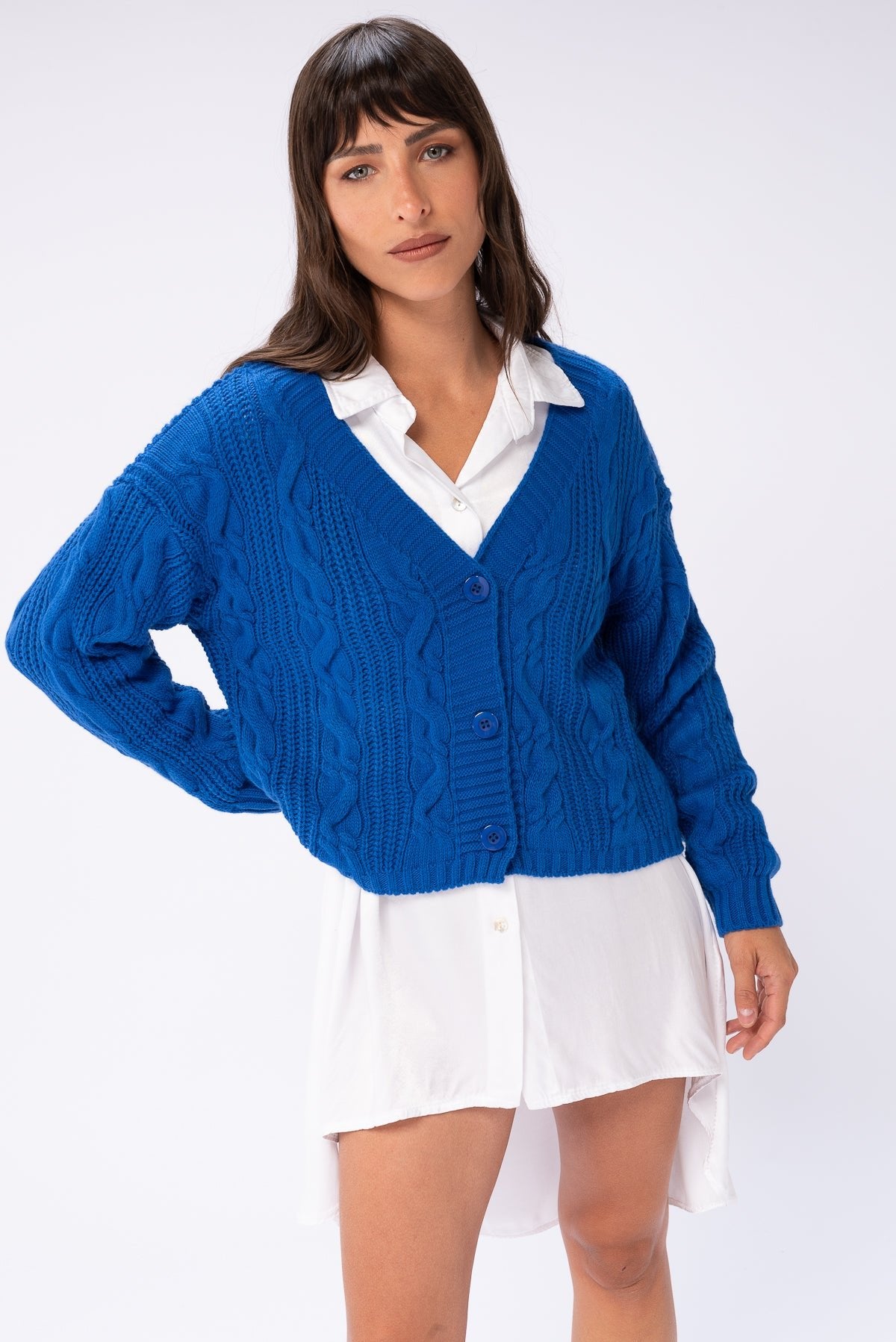 Saco Trend Azul - Viviana Méndez