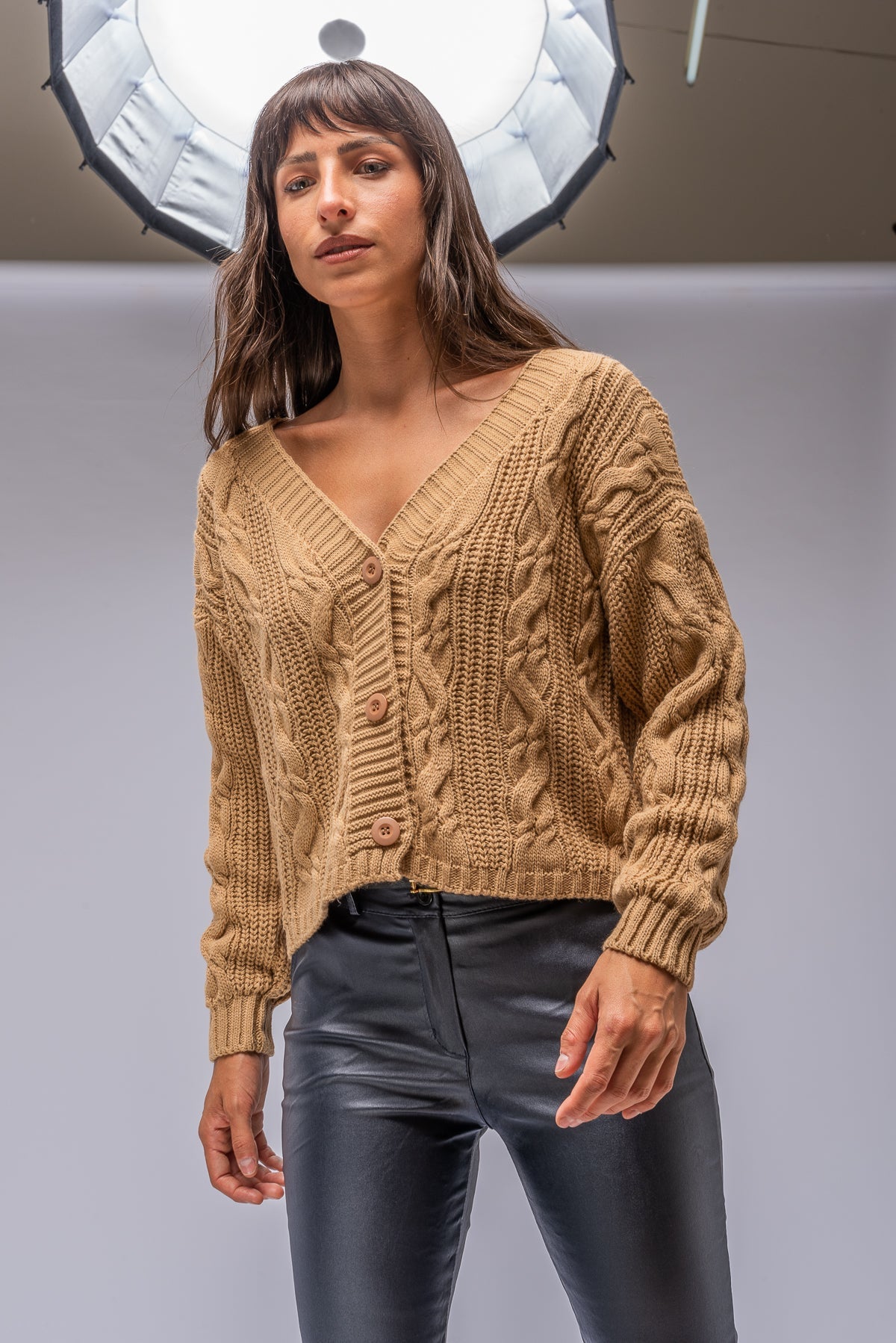 Viviana Méndez - Saco Trend Camel - Sacos y Chalecos