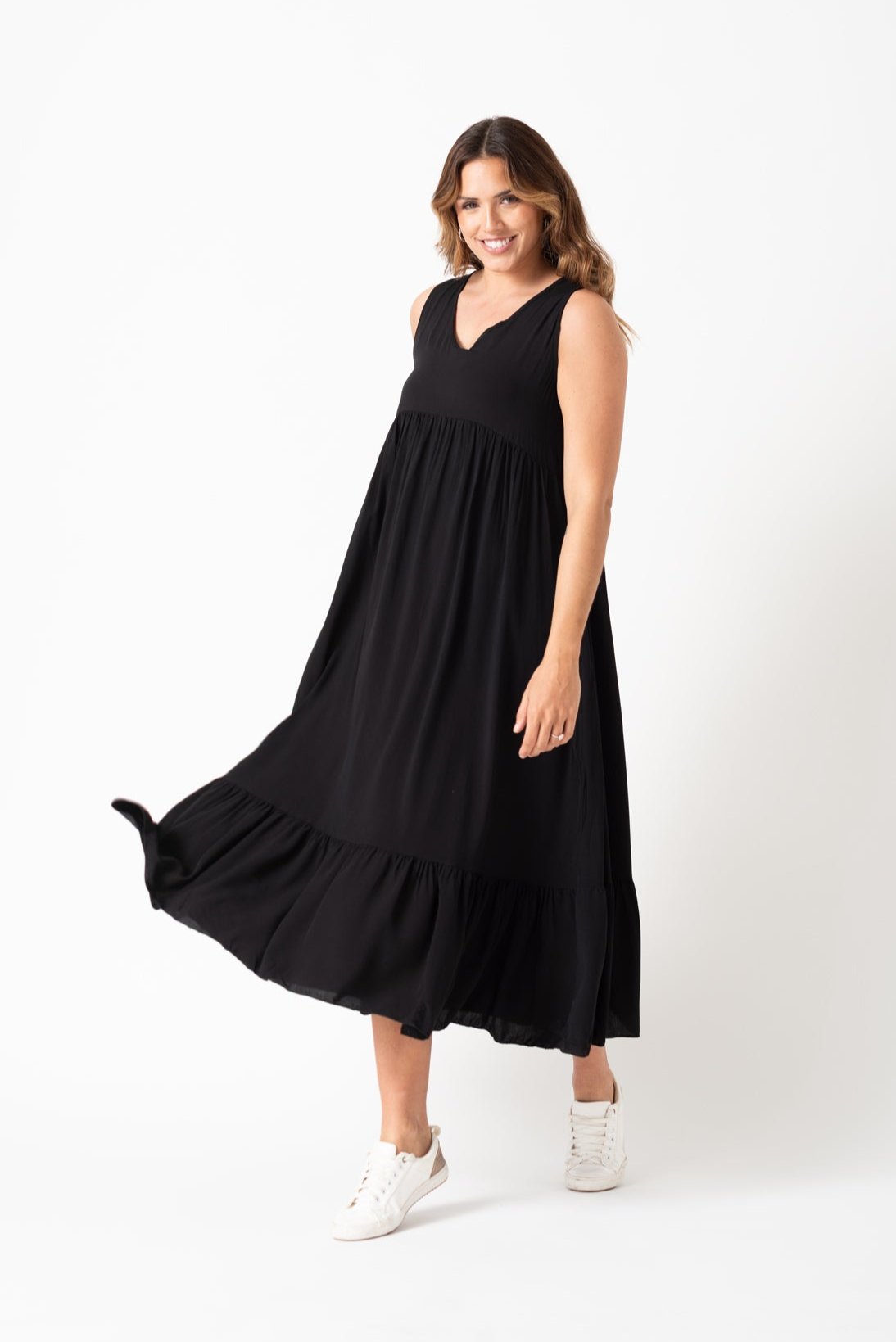 Vestido Mare Negro - Viviana Méndez