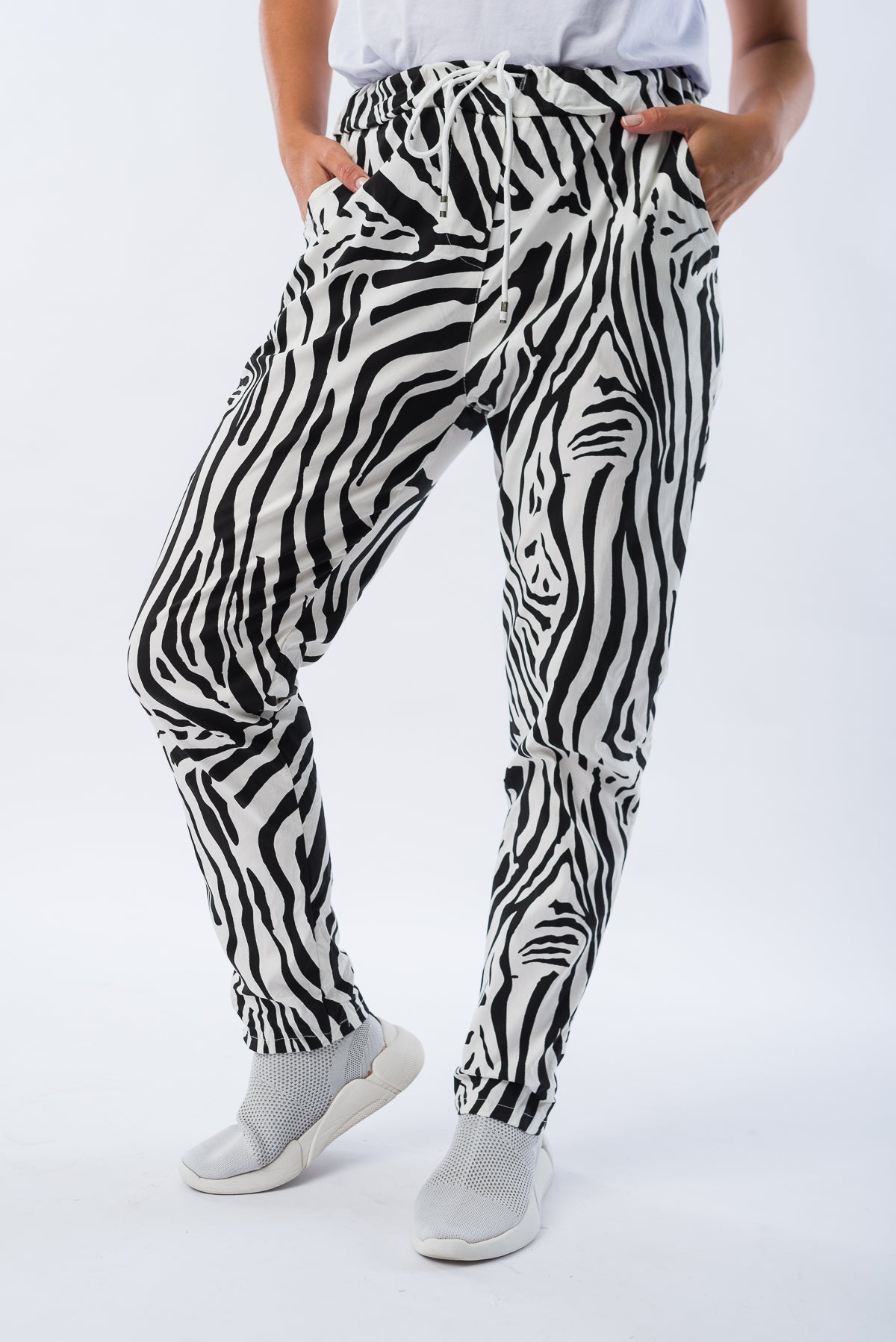 Babucha Zebra Negra