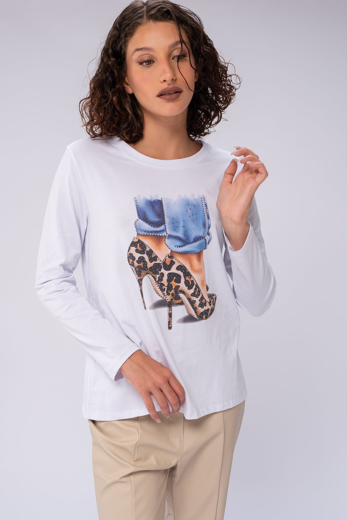 Remera Style (blanca) | Blusas, Camisas y Remeras | Viviana Méndez - Remera Style (blanca) - Viviana Méndez
