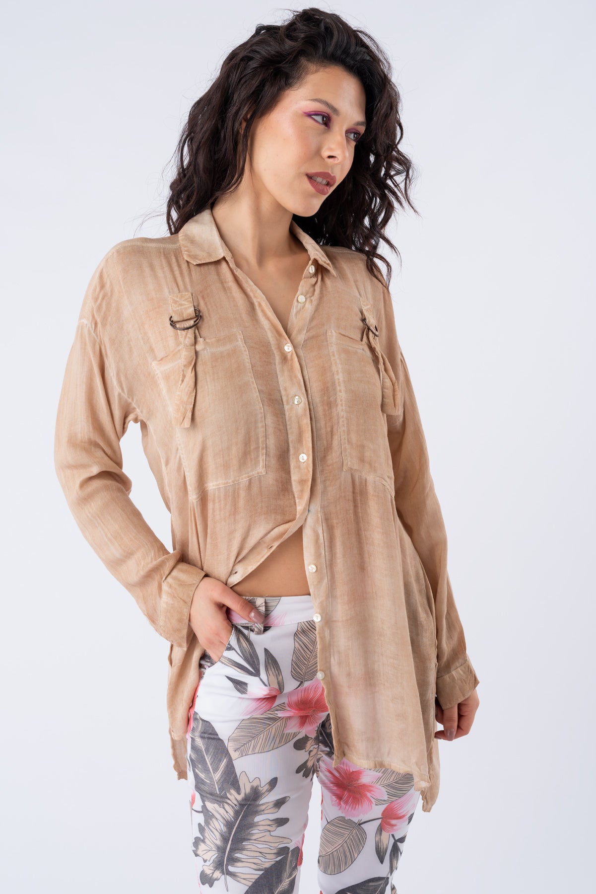 Camisa Brio | Blusas, Camisas y Remeras | Viviana Méndez - Floral Reversible - Viviana Méndez